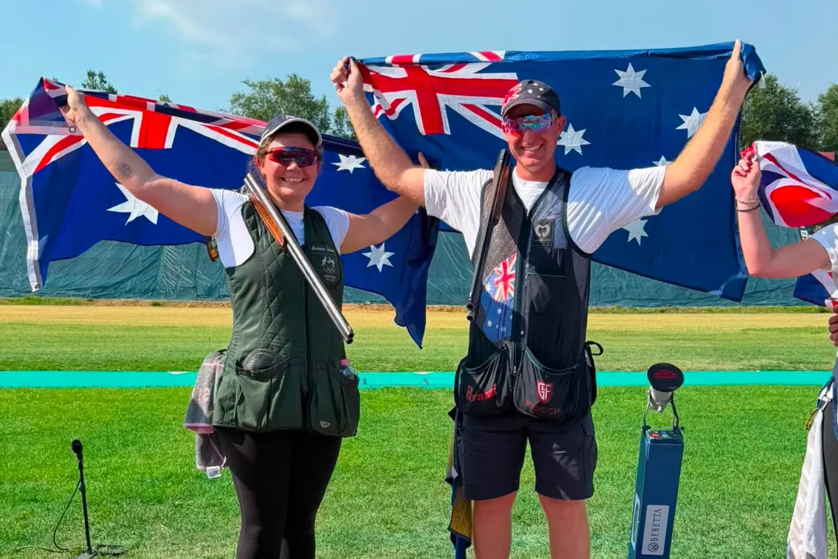 Catherine Skinner Gold in World Cup