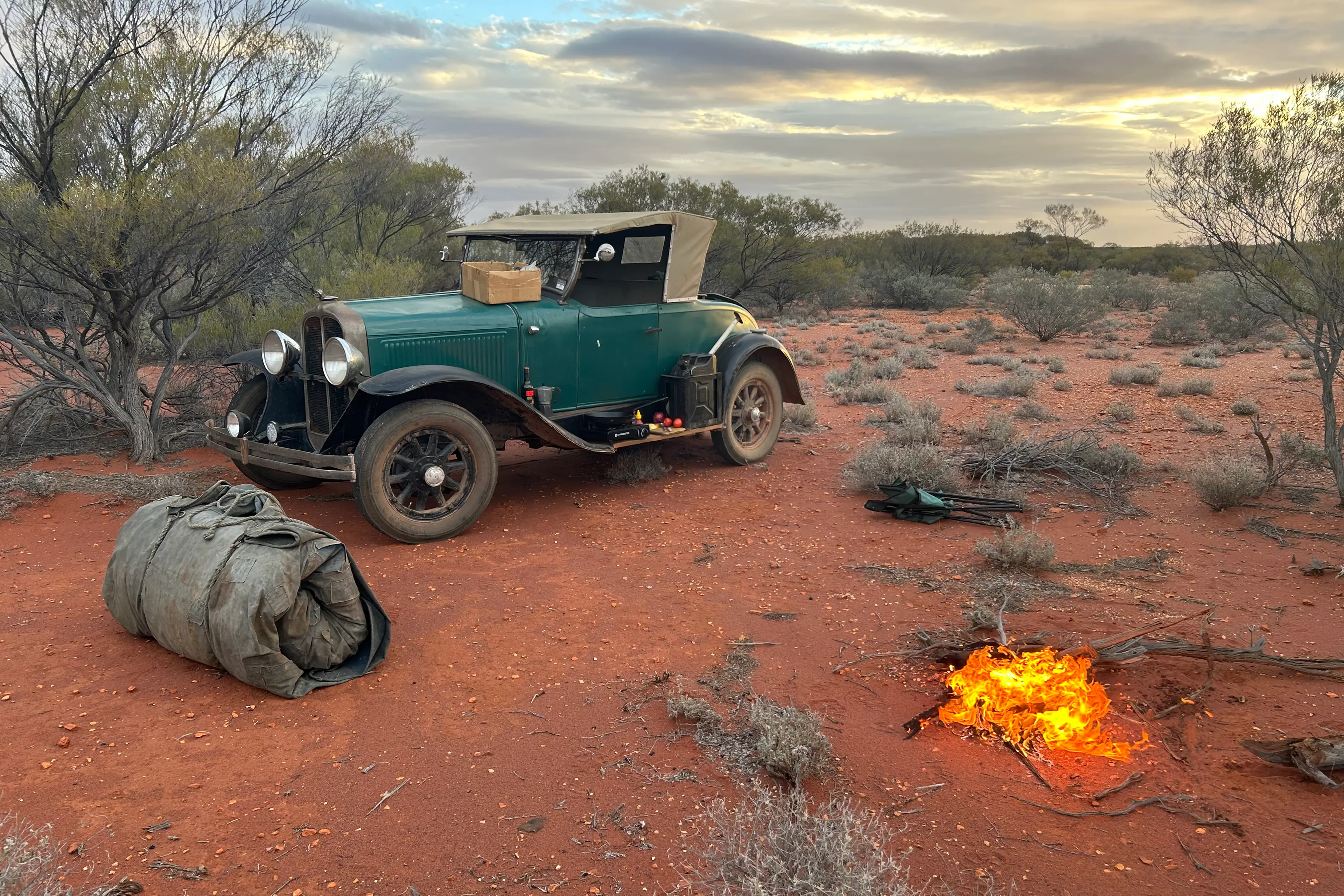 <p>ON THE ROAD AGAIN: Rick Lindsay\\'s 1929 Pontiac.</p>\\n