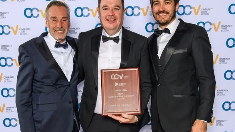 Top gong for golf club