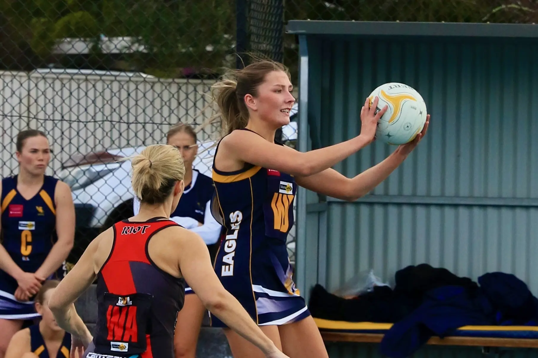 <p>A Grade\\u2019s Shila Roger shows her skills against Kyabram. PHOTO: Paul Martin</p>\\n