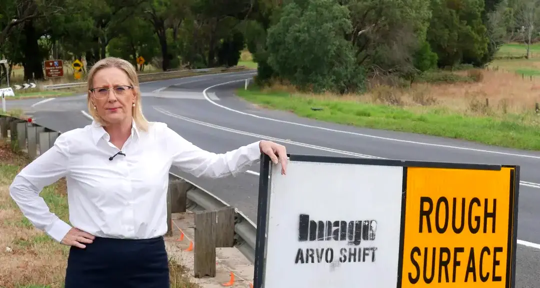 Who will match the $6m road pledge?
