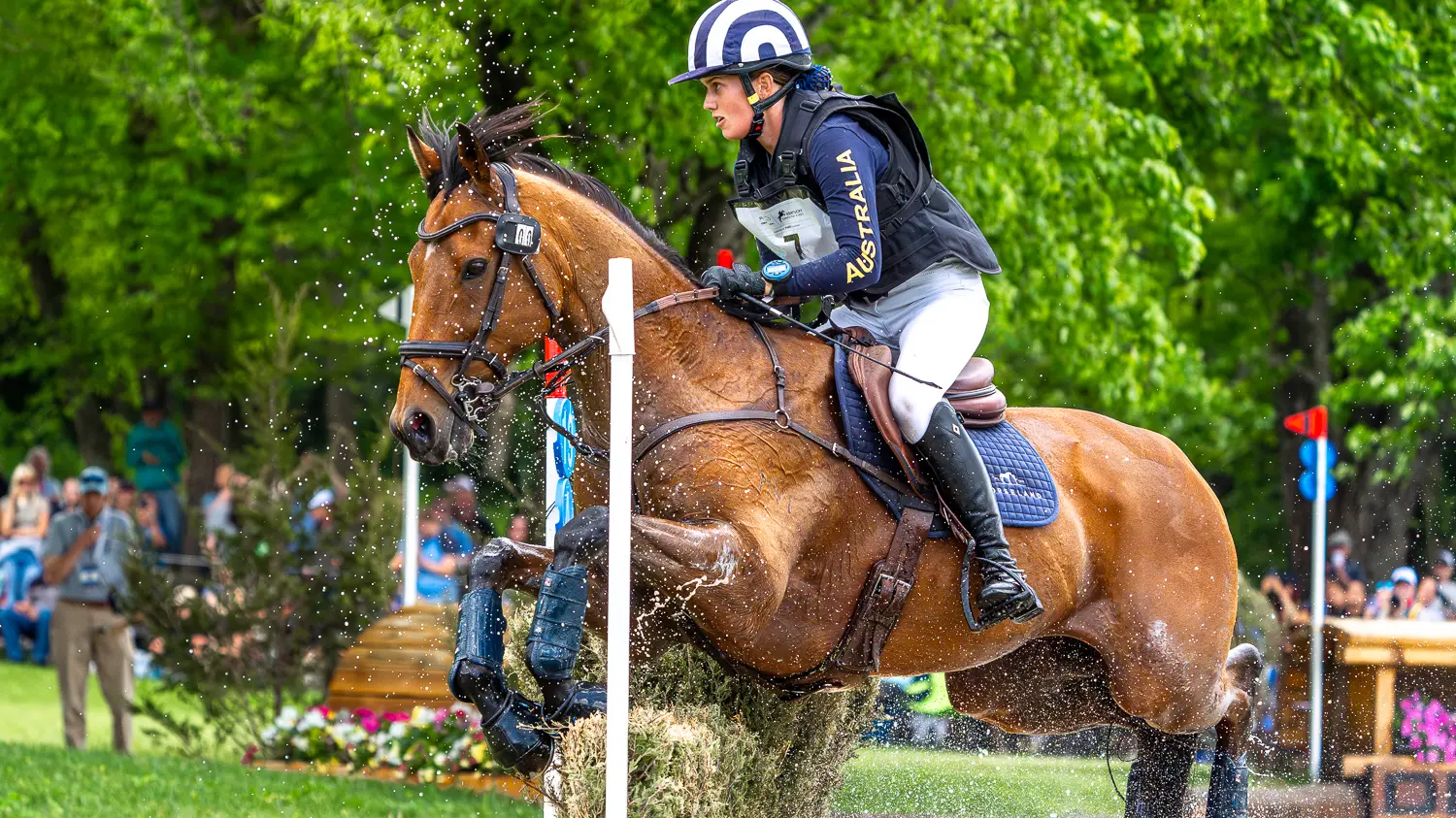 Sophia riding tall