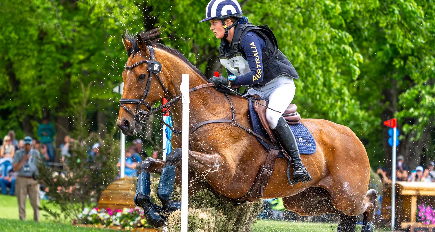 Sophia riding tall