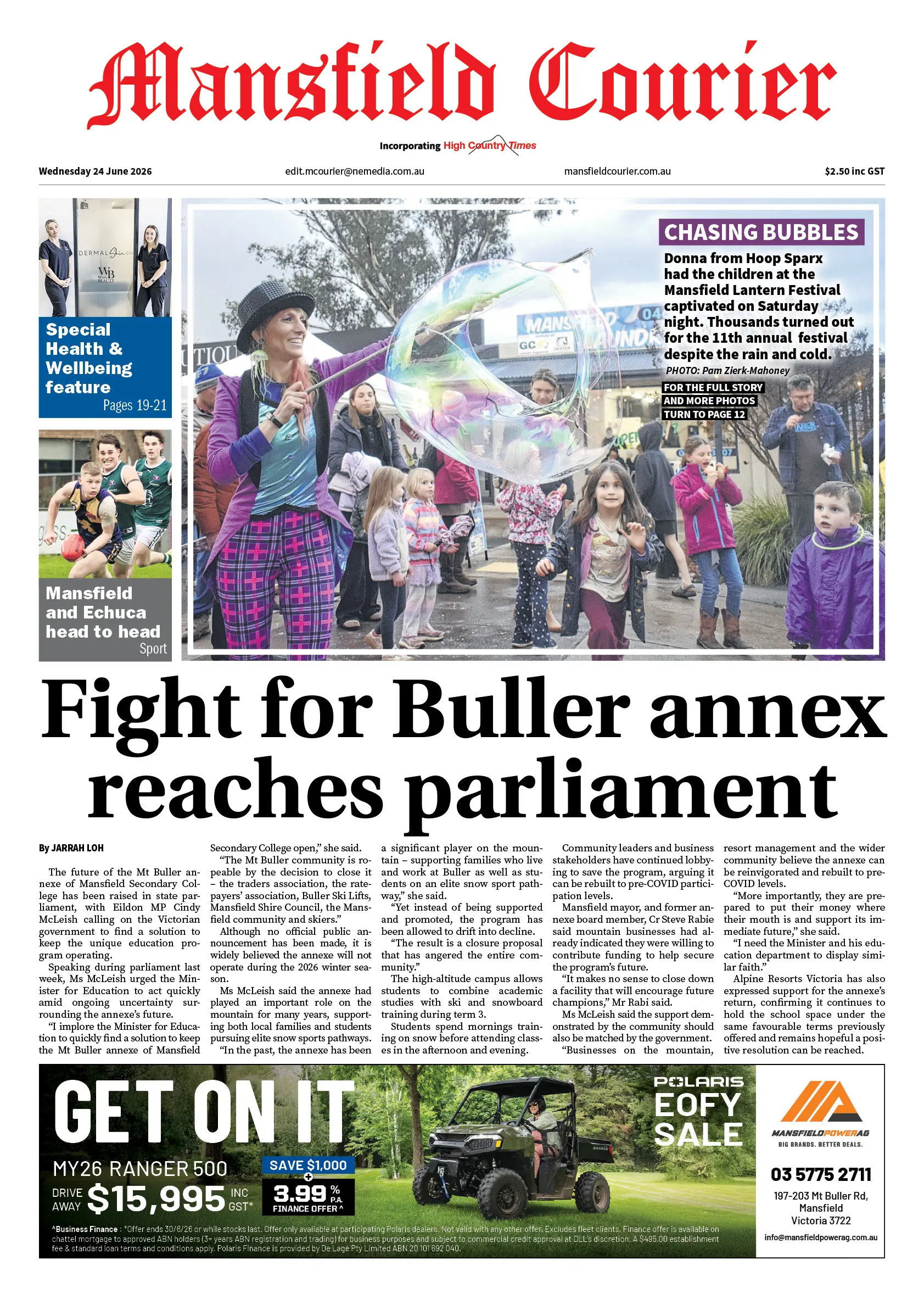 Mansfield Courier, Wednesday 24 June 2026