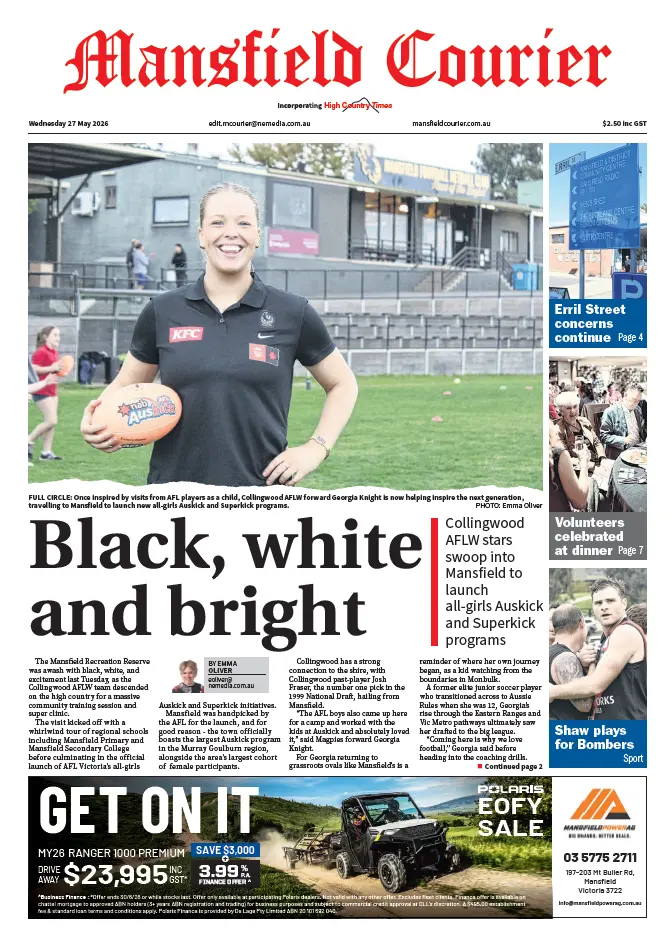 Mansfield Courier - Wednesday, May 27, 2026