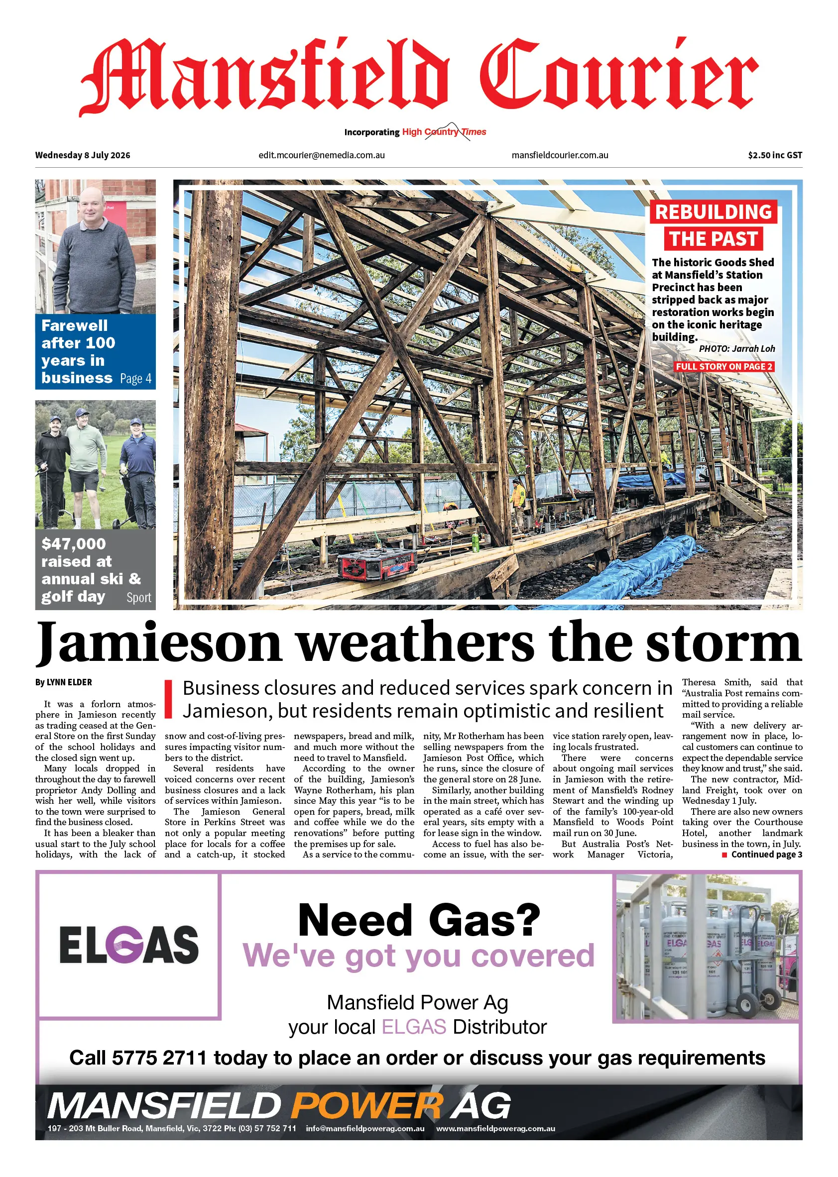 Mansfield Courier, Wednesday 8 July 2026