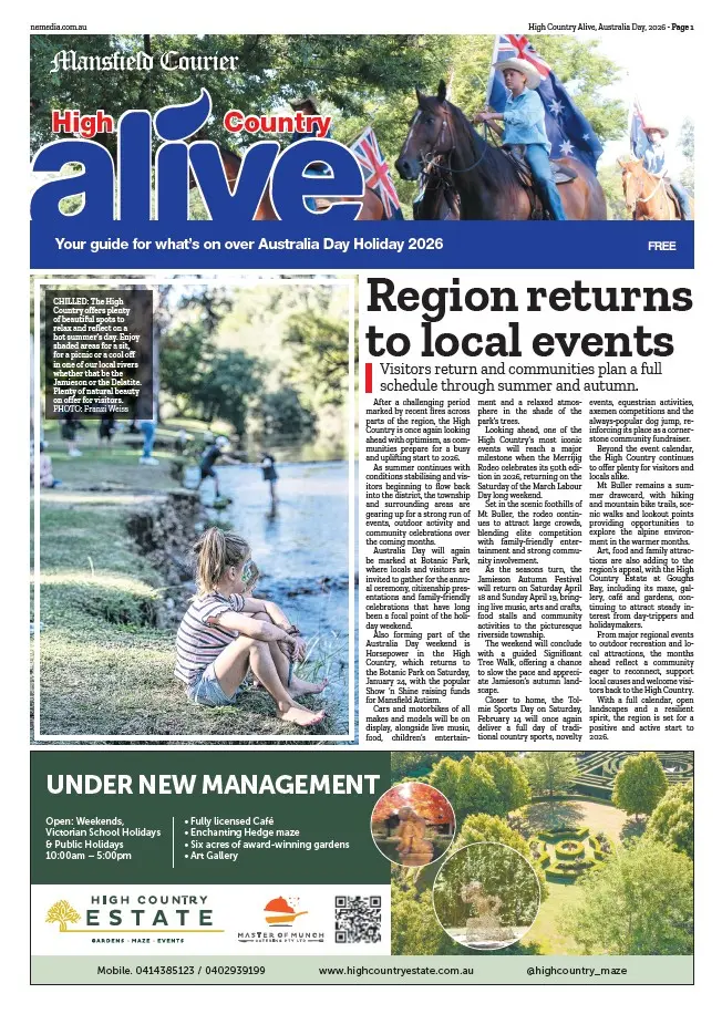 High Country Alive - Wednesday, January 21, 2026