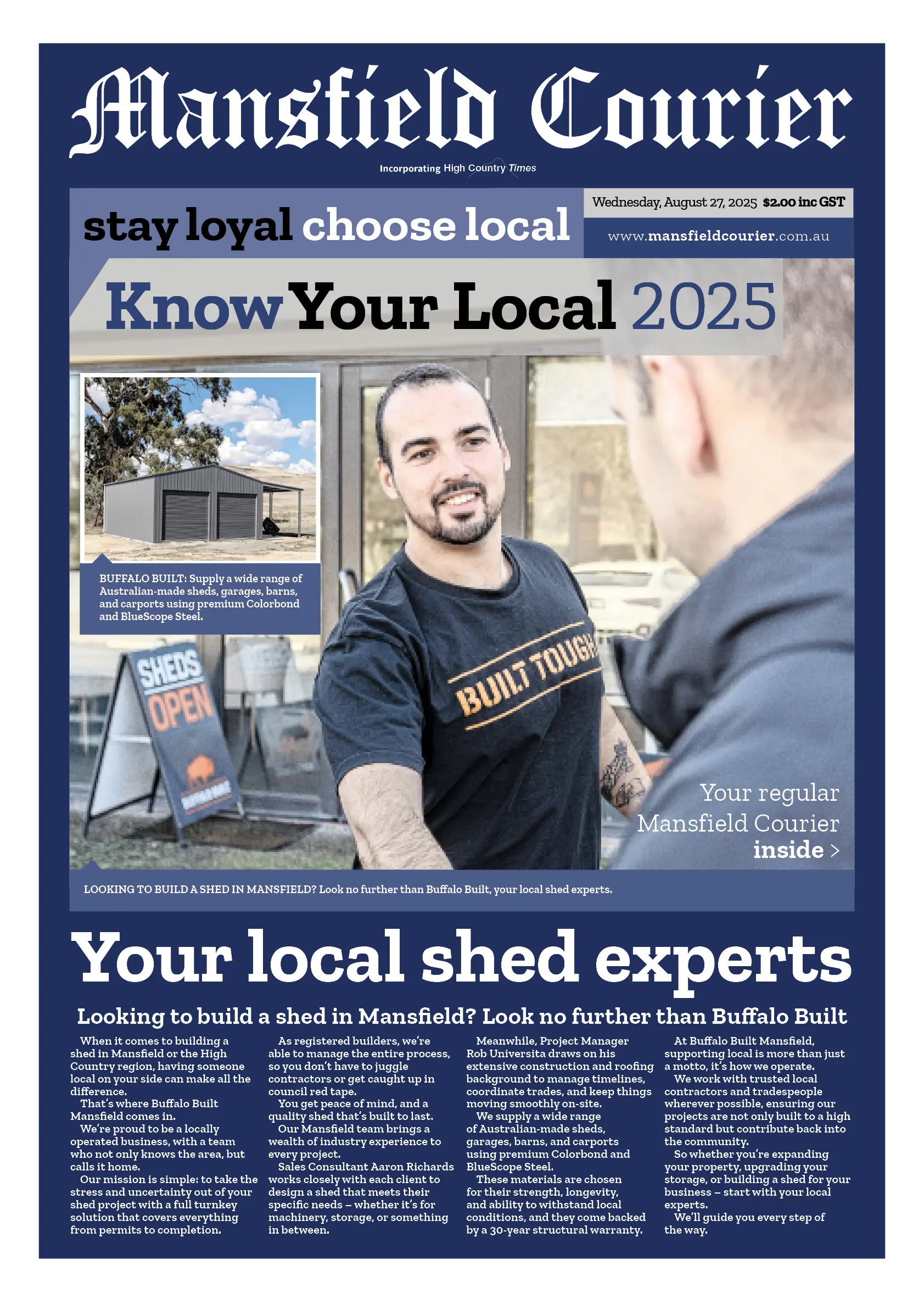 Choose Local, 2025